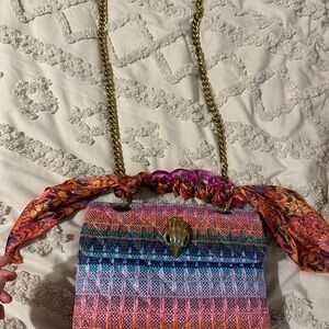 Kurt Geiger Kensington Raffia Handbag